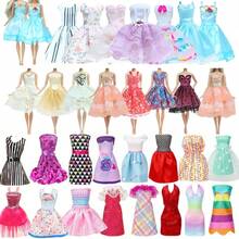 36pcs Doll Princess Costume And Accessories Set - Includes Dress, Shoes, Crown, Magic Wand For 29cm Doll | 40pcs Doll Princess Dress Up Costume Set - 5 Princess Dresses, 3 Fashion Tops, 3 Leggings, 2 Swimsuits And Headpieces, Magic Wand For 29cm Doll - Girls Toy Gift | Daily/Christmas Gift, Home Decor, Enjoy Endless Dress Up Fun (Doll Not Included)