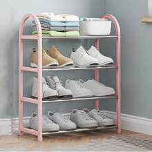 Sapateira leve e luxuosa, simples, econômica e atraente para uso interno, organizadora de entrada, sapateira multicamadas para quarto