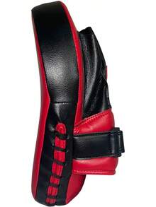 Curved Focus Punch Mitts, Red - 1 - Ver 6