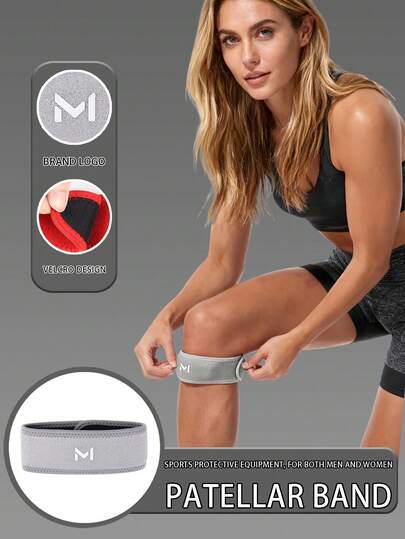 MASEDA Un par de correas de soporte con cordones o rodilleras ajustables para hombres y mujeres, un tipo de rodillera para correr adecuada para diversos deportes como ejercicio, baloncesto y tenis.