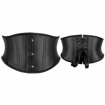 1pc Women's Short Waist Cincher, Outerwear Waist Trainer Corset, Suitable For Party And Daily Wear