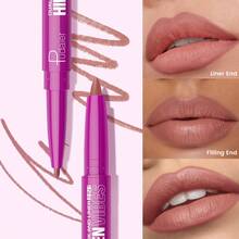 Pudaier Matte Double-Water And Sweat Resistant, Multi-Functional.Ended Lip Liner - Long-Lasting Silky, Rotating Design, Non-Clumping And Non-Drying. - #03 - 查看 7
