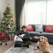 Glarry White 6 Strings Electric Guitar Right Handed With Gig Bag Strap Cord - As Pic - View 3