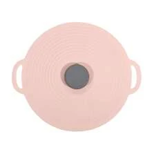 5 件套硅胶碗盖套装，耐热微波炉盖，各种尺寸可重复使用硅胶吸盘盖，适合礼物，适合碗、杯、盘、锅、平底锅 - 微波炉防溅盖炉灶，厨房用品 - 5pcs - 查看 17