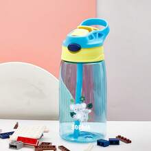 16oz/480ml Personalized Water Bottle For Kids, With Straw And Cap, Birthday/Back To School Supplies, Reusable, Suitable For Children, Boys, Girls And Teens, Great Gift Idea. 12oz/350ml Stainless Steel Water Bottle For Kids, With Silicone Straw, Unicorn, Butterfly, Space, Construction Vehicle Themes, Pink, Green, Blue, Purple, 5 Color Options, Children, Urban Chic, Modern, Colorful, Cute - Style 2 - View 40