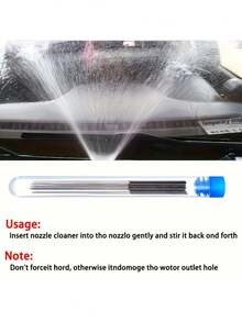 10-40pcs Cleaning Nozzle Tool Set - Windshield Wiper, 3D Printer Nozzle, Gas Stove Vent, Shower Head Needle Brush