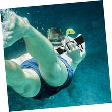 paletas de natacin Protector para Adulto Nadar Web Dedo Agua adaptar Azul Guantes de natacin palmeados Guante de natacin paletas de Mano Gel de slice - 15,00 x 12,50 x 1,00 cm + Multi - Ver 5