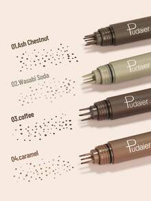 Pudaier 自然雀斑印章笔 - 防水防汗，轻薄遮瑕，伪素颜，自然裸妆。 - #04 - 查看 3