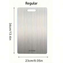 Stainless Steel Kitchen Plate Set - Durable And Easy To Clean, Suitable For Cutting Boards Of Various Sizes Such As Fruits And Vegetables. The Sizes Are 9.45 Inches X 5.91 Inches And 13.4 Inches X 9.05 Inches, Which Are Very Suitable For Home And Restaurant Use - 銀色 1 件 - 查看 8