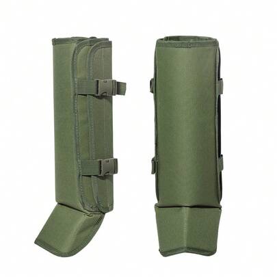 Bissfeste Beinwärmer, Unisex, wasserdicht, schlangensicher und durchstichfest, verstellbare Stiefelüberzüge.