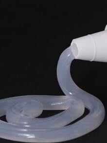 2/1pc Multi-Purpose Silicone Sealant, Waterproof & Mildew Resistant, Strong Adhesion, Suitable For Bathroom, Kitchen & Toilet Caulking, Heat & Cold Resistant, Clear Glass Glue, Ideal Gift For Family & Friends During Holidays & New Year (Random Shipment Of New & Old Versions)