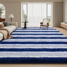 Rayas azules y blancas