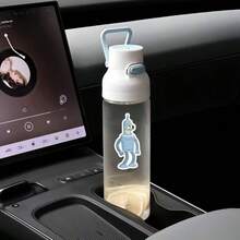 1pc/3pcs "Future City" Banner Cartoon Stickers - Waterproof Glossy For Car, Laptop, Water Bottle, One-Time Self-Adhesive Design - Multicolor - View 4