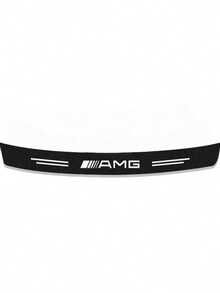 碳纤维徽章汽车后保险杠后备箱保护贴纸适用于梅赛德斯奔驰 AMG CLA C63 C63S E53 GT SLK W176 W205 W177 - 均碼 - 查看 7