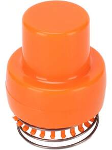 Telar de Ganchillo Manual, Diseño Ergonómico, Alambre Metálico, Color Naranja, con Liberación Automática, para Manualidades y Tejido en el Hogar - 1 - Ver 8