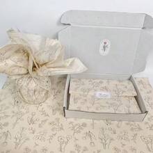 20 piezas de papel de seda con patrón floral vintage, adecuado para decoración de regalos, se puede usar para envolver ramos, forrar cajas de regalo, papel de relleno, manualidades y talla grande, ideal para el Día de San Valentín, Día de la Madre, cumpleaños, bodas, graduaciones y diversas ocasiones. - Multicolor - Ver 5