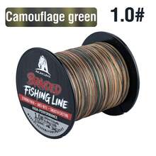 300M 4 Strands Braided Multifilament Fishing Line Camo Blue/ Camo Green Durable Long Casting Bass Carp Freshwater Saltwater 0.8#-8.0# PE Line. - Multicolor - View 15