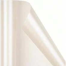 珍珠光澤包裝紙，奶油白純色禮品包裝紙－適用於聖誕節、生日、嬰兒洗禮、婚禮、情人節－捲軸尺寸：17英吋 X 9.84英呎、17英吋 X 16.4英呎 & 17英吋 X 32.8英呎，總共 46 平方英呎 - 米色 - 查看 8