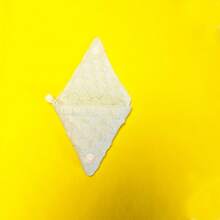 薄荷绿格子弹力创意数码线缆、手机充电器、耳机收纳小三角袋 - 薄荷綠 - 查看 5