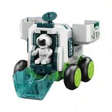 Barnpussel Rymdleksaksbil Simuleringsmodell Astronaut Raket Rymdskepp Serie Leksaksbil För Barn Julklapp Födelsedagspresent - Multifärgad - Visa 11