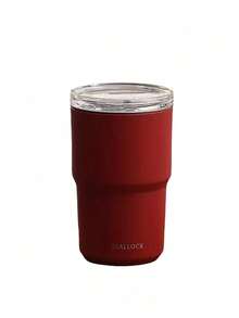 1pc Stainless Steel Leak-Proof Insulated Tumbler, Double-Wall Vacuum Bottle, Reusable Cup, Portable Travel Mug - Multicolor - View 7