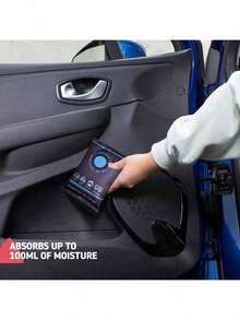 2pcs/1pc Reusable Silicone Car Dehumidifier Bag - Ideal For Car Interior Or Home Environment, Absorbs Moisture, Prevents Dampness, High Humidity And Condensation, Essential Dehumidifier For Winter, Suitable For Bedroom, Car, Office, Wardrobe And Shoe Cabinet