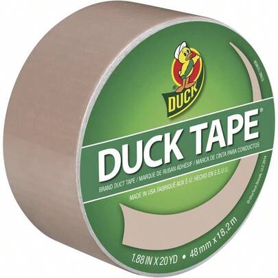283264 Color Duct Tape, Beige, 1.88 Inchesx 20 Yards, Single Roll