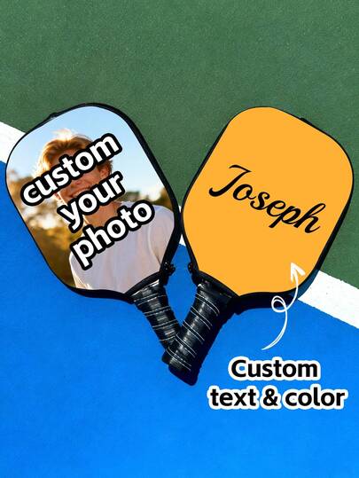 Funda personalizada para paleta de pickleball, estuche de neopreno personalizado con cremallera, diseña tu propio protector de paleta, impresión personalizada de imagen/texto/logotipo, funda de paleta con patrón de mariposa personalizable, accesorio de pickleball amortiguador y antiarañazos, bolsa de paleta impermeable y ligera para hombres y mujeres, regalo único para jugadores de pickleball, equipo deportivo personalizado, funda de paleta con impresión personalizada para juegos al aire libre, idea de regalo creativa y personalizada para cumpleaños, vacaciones, regalos de equipo, estuche de protección de paleta para viajes