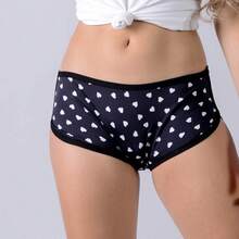 Fluxx Black Heart Menstrual Nighttime Panties/Shorts - 查看 4