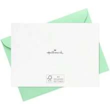 Hallmark - Surtido de tarjetas en blanco, 24 tarjetas con sobres (cítricos, vegetación, guingán, fresas) para Pascua, día de la madre, cualquier ocasión(Minimalista) - Multicolor - Ver 7