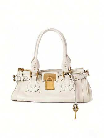 Women's Vintage Versatile Rivet Pillow Handbag, Winter New Commuter Casual Top Handle Tote Bag , Gifts For Women