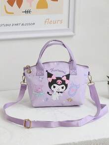 Sanrio Hello Kitty Crossbody Bag, Zipper Closure, Adjustable Strap, Cute Animal Print Synthetic Leather Wallet, Coin Purse, Women's Wallet, Birthday Gift (Blue), Hello Kitty Wallet, Daily Accessory, Playful Design, Secure Zipper Closure, Compact Handbag, Adorable Style, Durable Material, Compact Handbag, Must-Have For Kitty Lovers - Multicolor - View 2