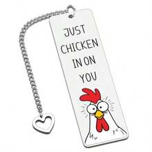 Thinking of You Gifts for Women Men - Marcador de acero inoxidable para amigos compañero de trabajo marcapáginas de aliento divertido con texto "I Miss You Gifts for Her Him Get Well Soon Birthday - como en la foto - Ver 1
