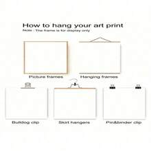 3 pezzi Poster su tela con stampe astratte geometriche in nero e beige, opere d'arte minimaliste moderne in stile giapponese vintage, adatte per bagno, camera da letto, decorazione della casa - Multicolore - Visualizzare 7