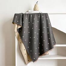 1pc Multicolor Patchwork Heart Pattern Jacquard Knit Scarf, Fashionable & Versatile Shawl Wrap, Thick & Warm For Daily Use - Multicolor - View 13