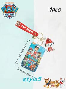 Paw Patrol 1个汪汪队卡通卡套，可用作校园卡、电梯卡、保护套、卡通钥匙扣、背包挂件、衣架，是送给朋友的最佳节日礼物，也适合派对氛围装饰和完美的派对装饰品。 - 彩色 - 查看 10