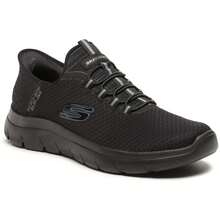 Skechers Men Casual Athletic Shoes - Black - View 2