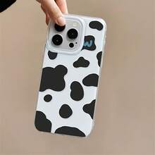 Fundas de Teléfono con Diseño Abstracto , Fondo Blanco con Agujeros Grandes IMD, Compatible con for  11PRO, 11PROMAX, 12, 12PRO, 12PROMAX, 13PROMAX, 13, 14, 13PRO, 14PRO, 14PLUS, 15PLUS, 14PROMAX,15, 15PRO, 15PROMAX,16, 16PRO, 16PLUS, 16PROMAX,17, 17PRO, 17AIR, 17PROMAX - Blanco-840 - Ver 1
