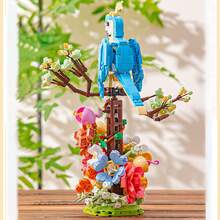 Christmas Gift Set: Super Cute Preserved Flowers, Mini Building Blocks, Unique Decoration, Creative Gift - Multicolor 3 - View 4