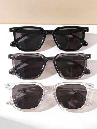 三副时尚眼镜，男女皆宜，防晒必备