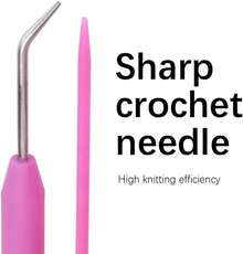 Set de Telares Circulares, Telares de Plástico con Aguja de Gancho y Pompom Bufanda Maker, para Bufandas, Gorros, Calcetines, Chales - 1 - Ver 6