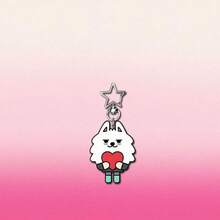 TXT K-Pop Boy Band Cartoon Animal & Star Acrylic Keychain Pendant, Cute Decorative Accessory For Bag, Backpack, Gift For Holidays - Multicolor - View 3