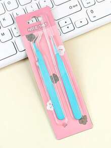 1 Pinzas de ángulo multifuncionales para rascar - Herramienta hermosa para manualidades de scrapbooking y pegatinas, pinzas/clips en forma de macarrón mini creativos - Multicolor - Ver 17