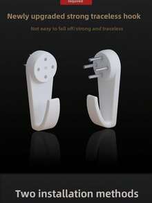 1pc Wall-Mounted Router & WiFi Organizer Rack - Cable Management Holder For Modems, Set-Top Boxes & TV Accessories | Space-Saving Decorative Storage Design, Ventilated | No Drilling Installation, Create Tidy Home/Office Layout, Practical Organizer - Multicolor - View 10