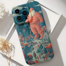 2026 nuevo Esmerilado teléfono case,Phone Estuche Papá Noel Claus Invierno País de las Maravillas Ferris Rueda Navidad La escena es aplicable a  17 15 Profesional máximo  17 14 Profesional  17 13  17 12  galaxia S23 traducido al español S22 traducido al español 21 20 Teléfono Estuche pareja Teléfono Estuche Regalo Para Novio Novia Vacaciones Regalo - Blanco antiguo - Ver 6