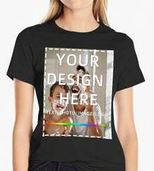 Playera Personalizada La Imagen O Foto Que Quieras - Negro - Ver 3