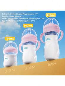 MAMIJOY PP 婴儿奶瓶，11盎司/5盎司 - 彩色 - 查看 2
