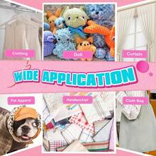 Handheld Sewing Machine, Mini Portable Electric Quick Sew Sewing Machine, Sewing Machines For Beginners, Easy To Use Suitable For Sewing Clothes, Fabrics, Curtains, Family Travel - Trắng-1 - Xem 10