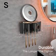 IHave 牙刷架，带牙膏分配器的浴室配件，2 个牙膏杯，壁挂式牙刷架，浴室装饰，返校季