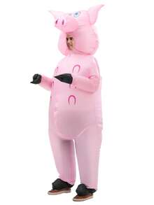 The Joy Of Parties! Inflatable Pig Costume, Adorable And Auspicious!